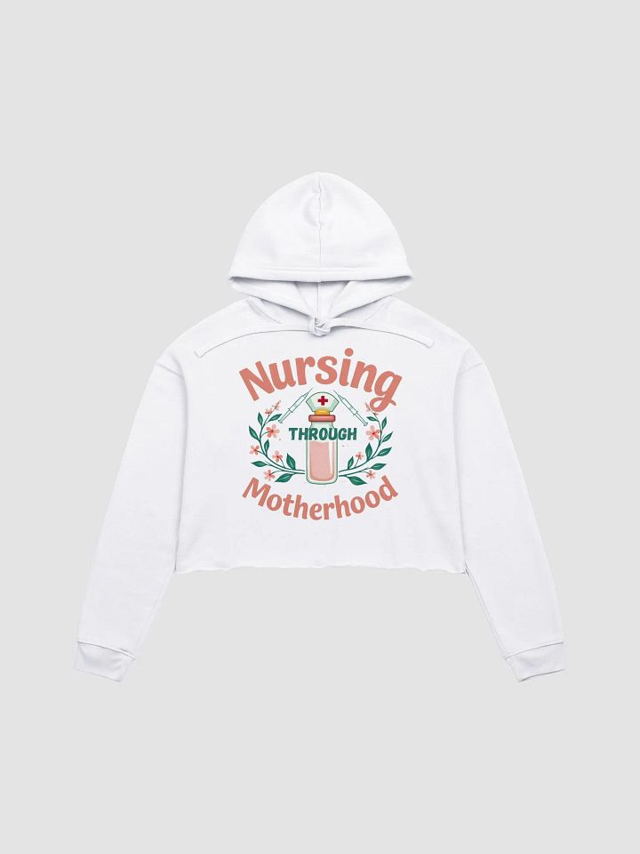 Nurse's Cap Floral Baby Bottle Hoodie product image (1)