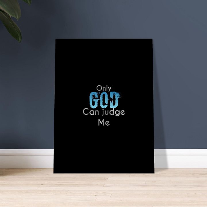 Only God Can Judge Me: A Statement of Faith and Inner Strength product image (1)