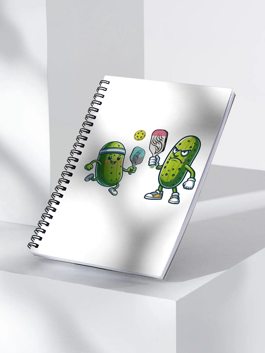 Pickleball Battle Pals Spiral Notebook product image (3)