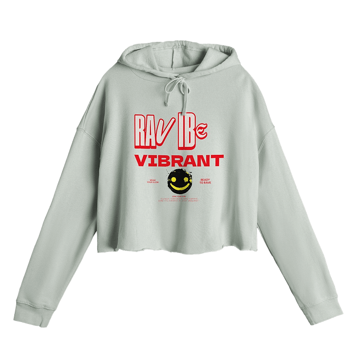 RAVE VIBE Smiley Lightweight Hoodie product image (1)