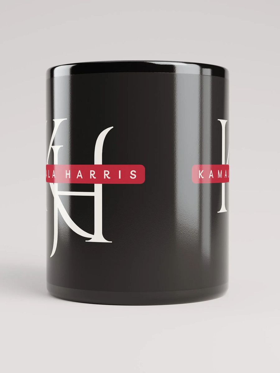 KAMALA HARRIS Black Glossy Mug product image (5)