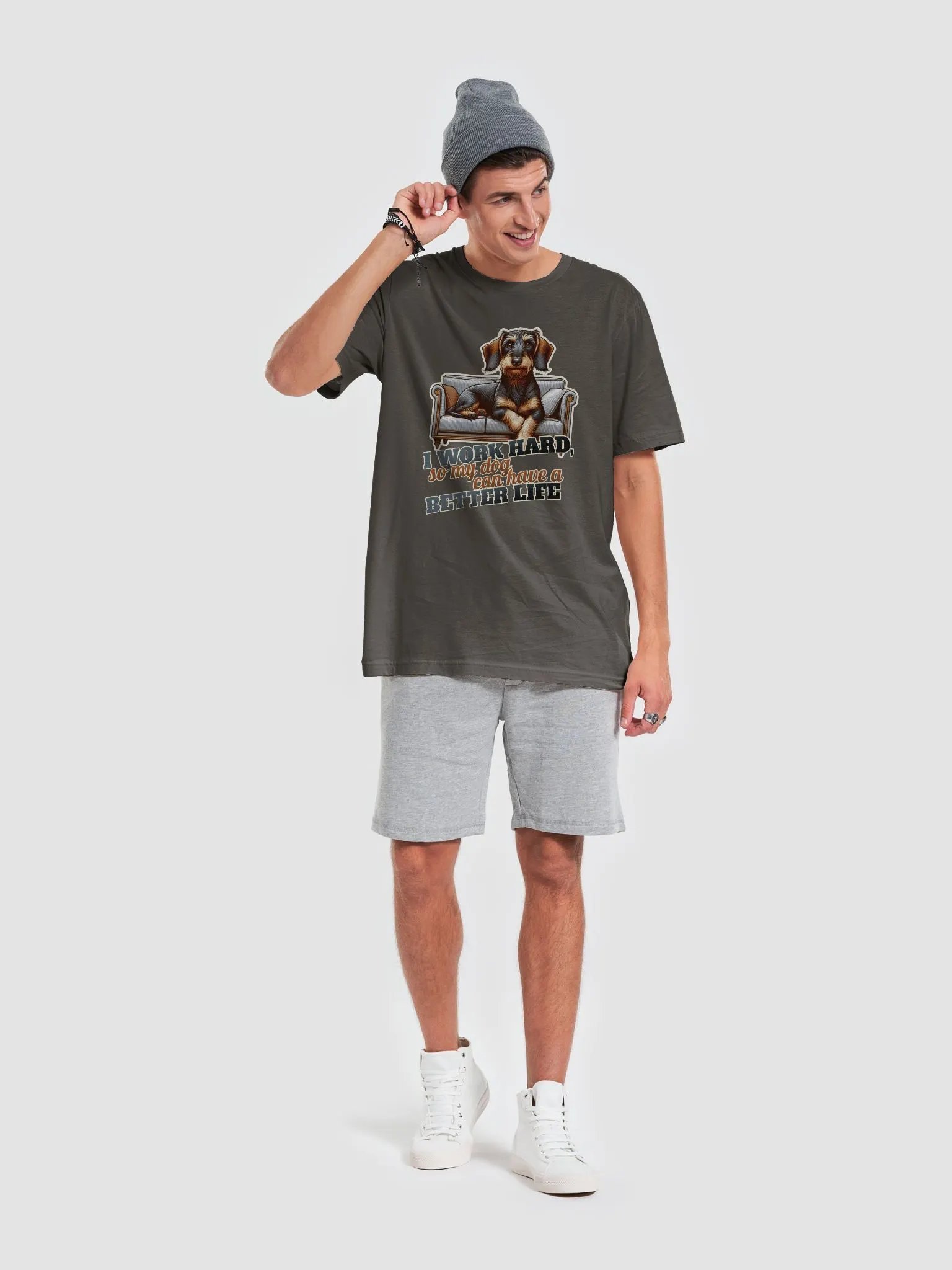 Work Hard - Dachshund Tee product image (41)