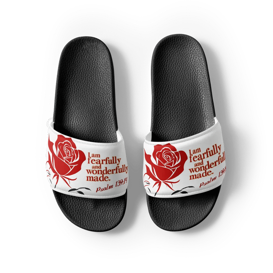 Fearfully and Wonderfully Made Women's Slides product image (8)
