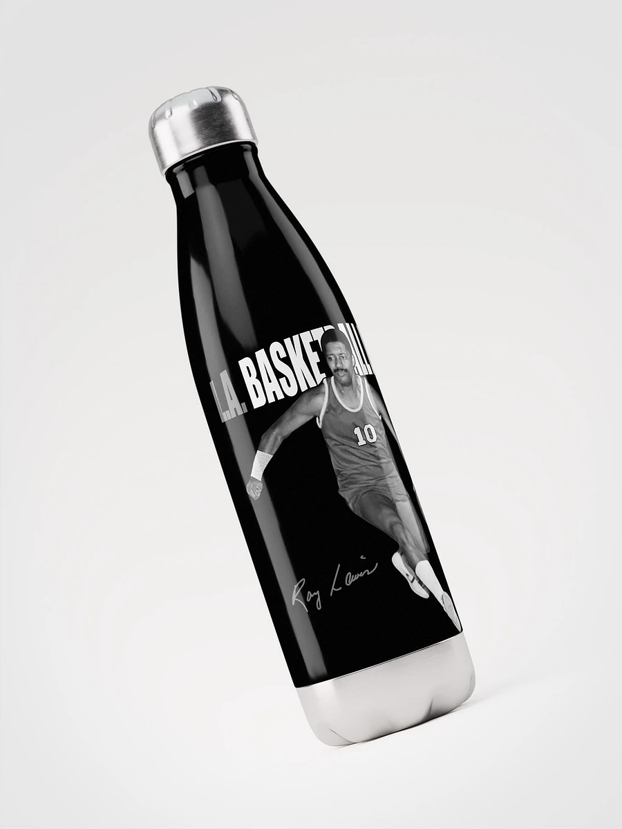 Monochrome Dribble Stainless Steel Water Bottle product image (3)