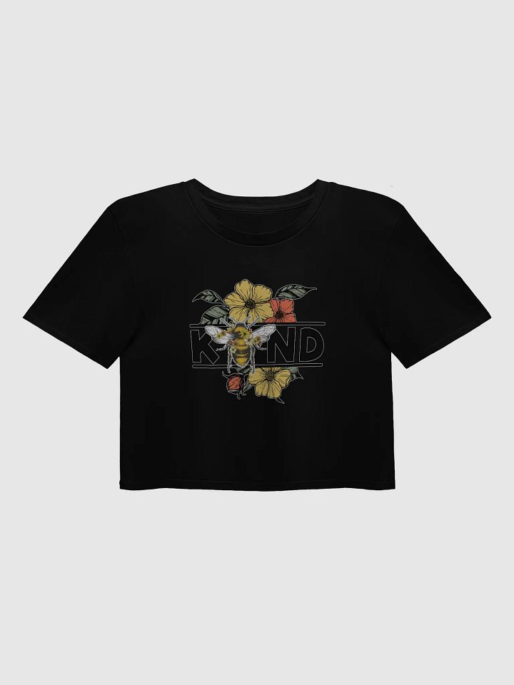 Bee Kind Floral Crop Top product image (5)
