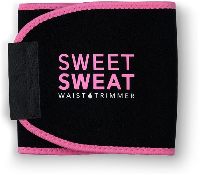 Sweet Sweat Waist Trimmer for Women and Men - Sweat Band Waist Trainer for High-Intensity Training & Workouts, 5 Sizes product image (1)