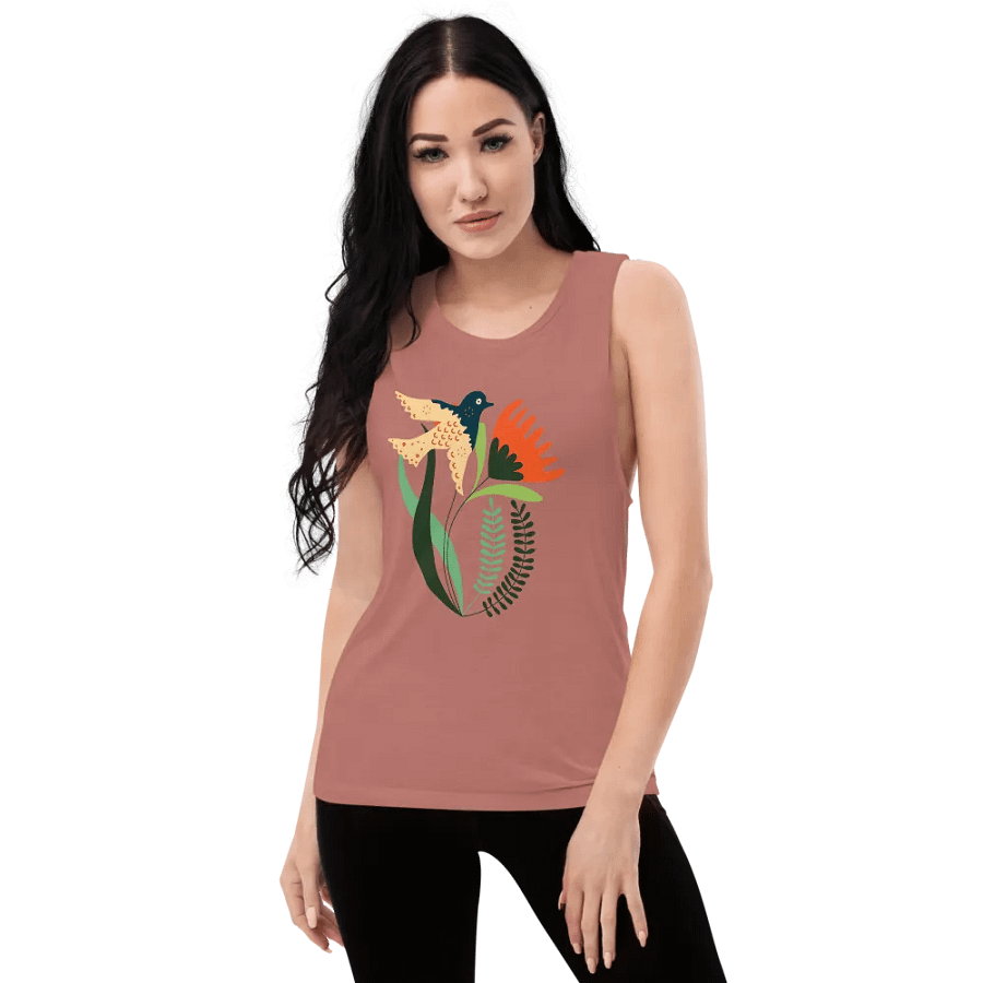 Flight of the Tropics Muscle Tank product image (3)