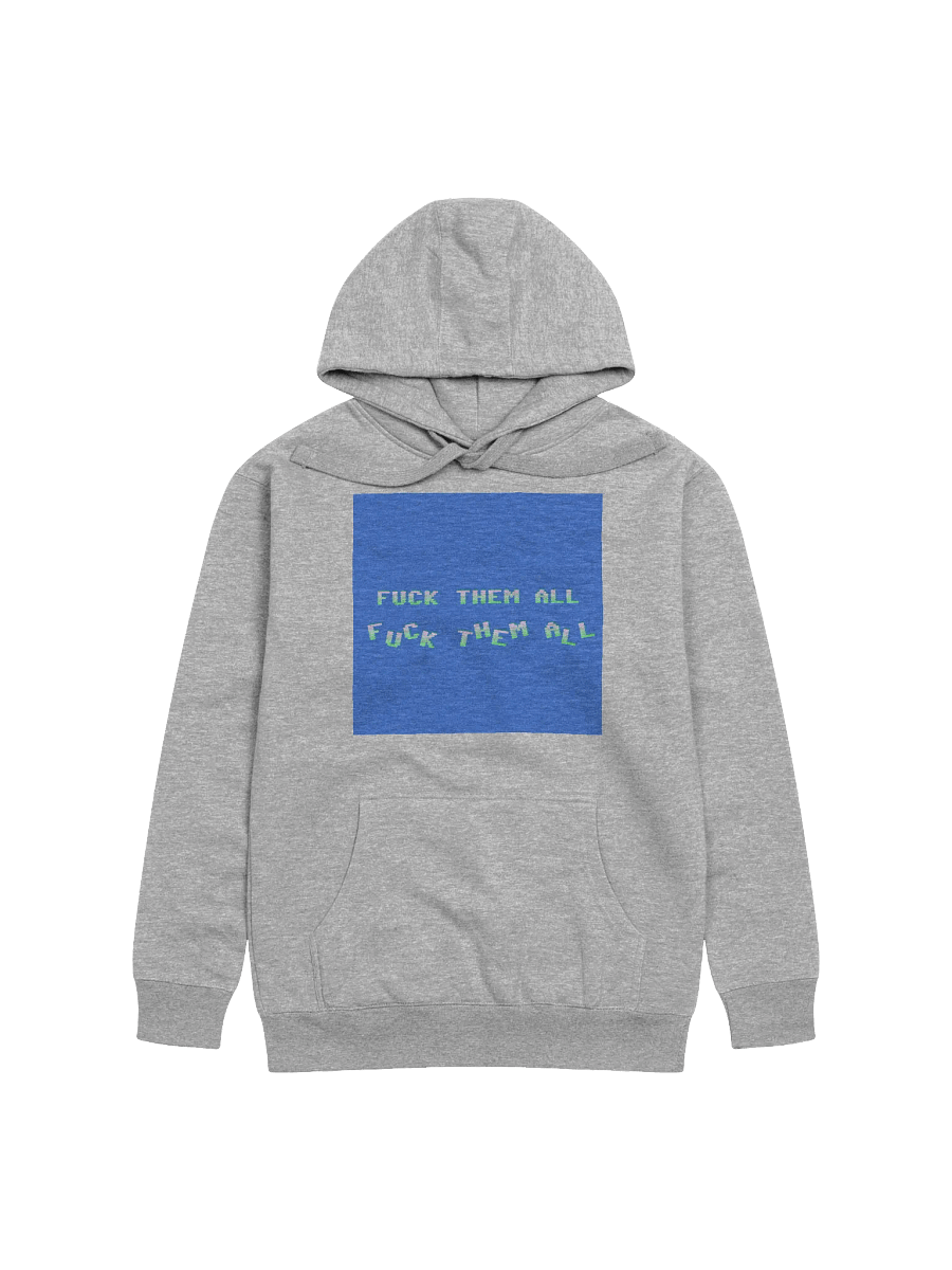 Vibrant Text Repeat Unisex Hoodie product image (4)