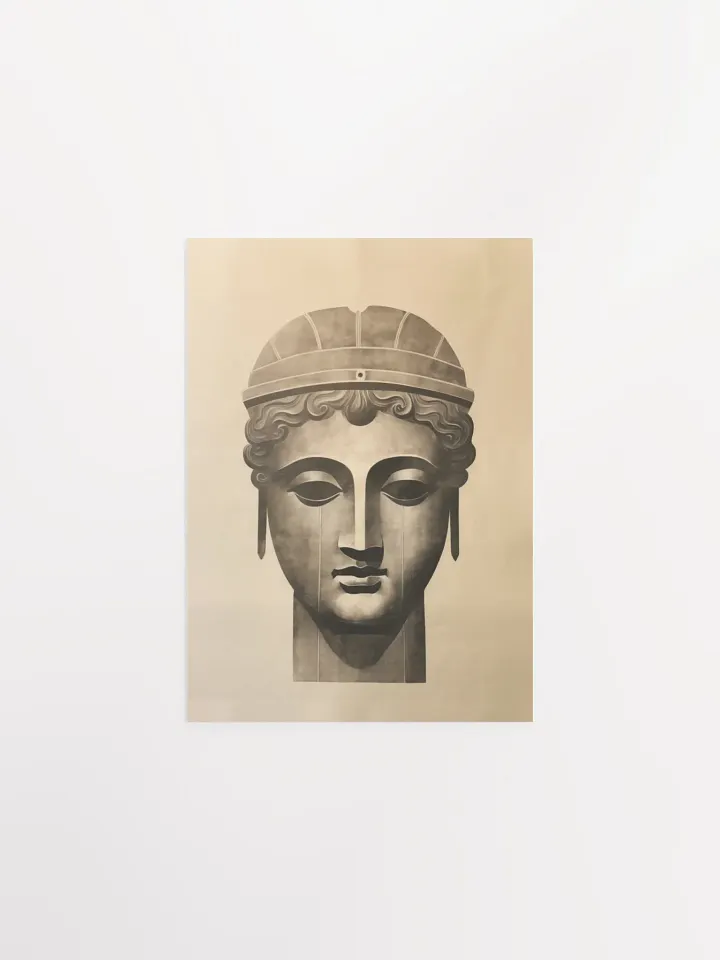 Academia Allure: Helmet Warrior Art Print product image (5)