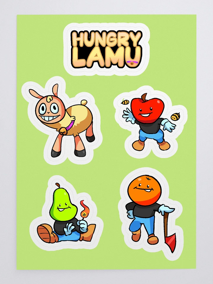 [Hungry Lamu] Character Stickers product image (1)