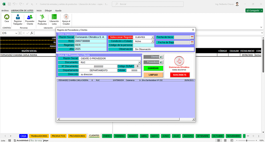Control de entradas y salidas de productos – Liberación de Lotes product image (3)