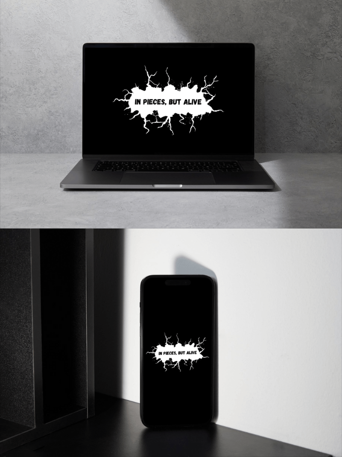 In Pieces but Alive – System Wallpaper product image (1)