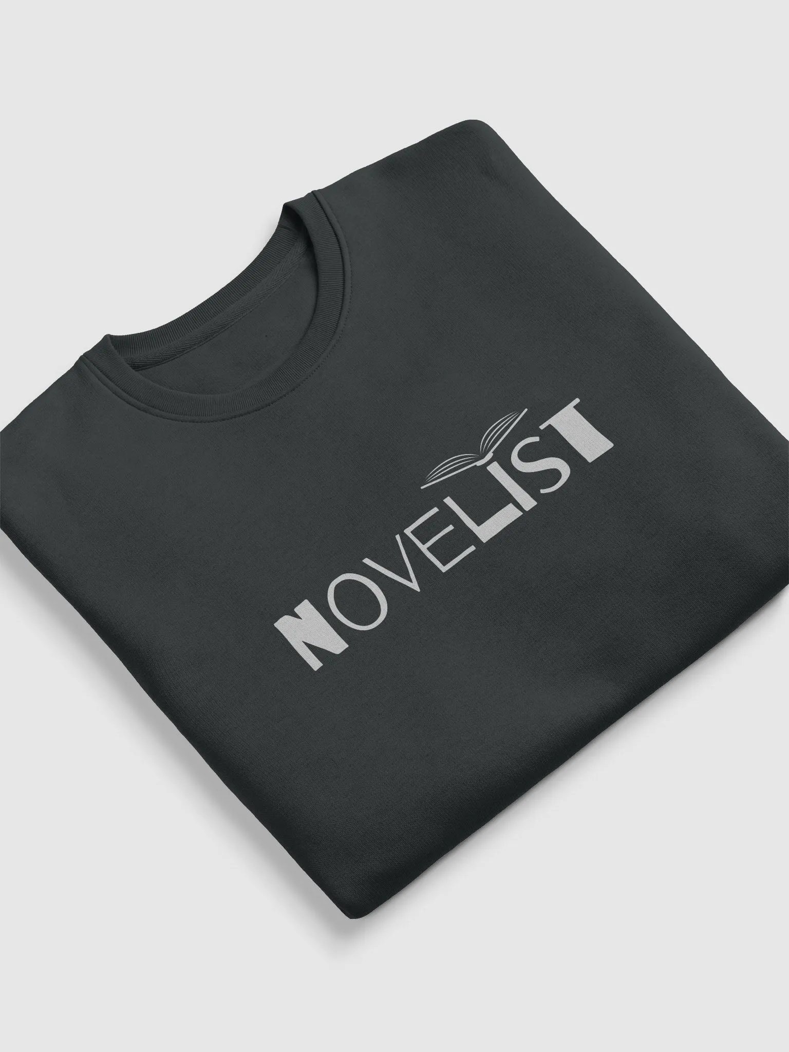 Novelist Silver Text Unisex Sweatshirt product image (5)