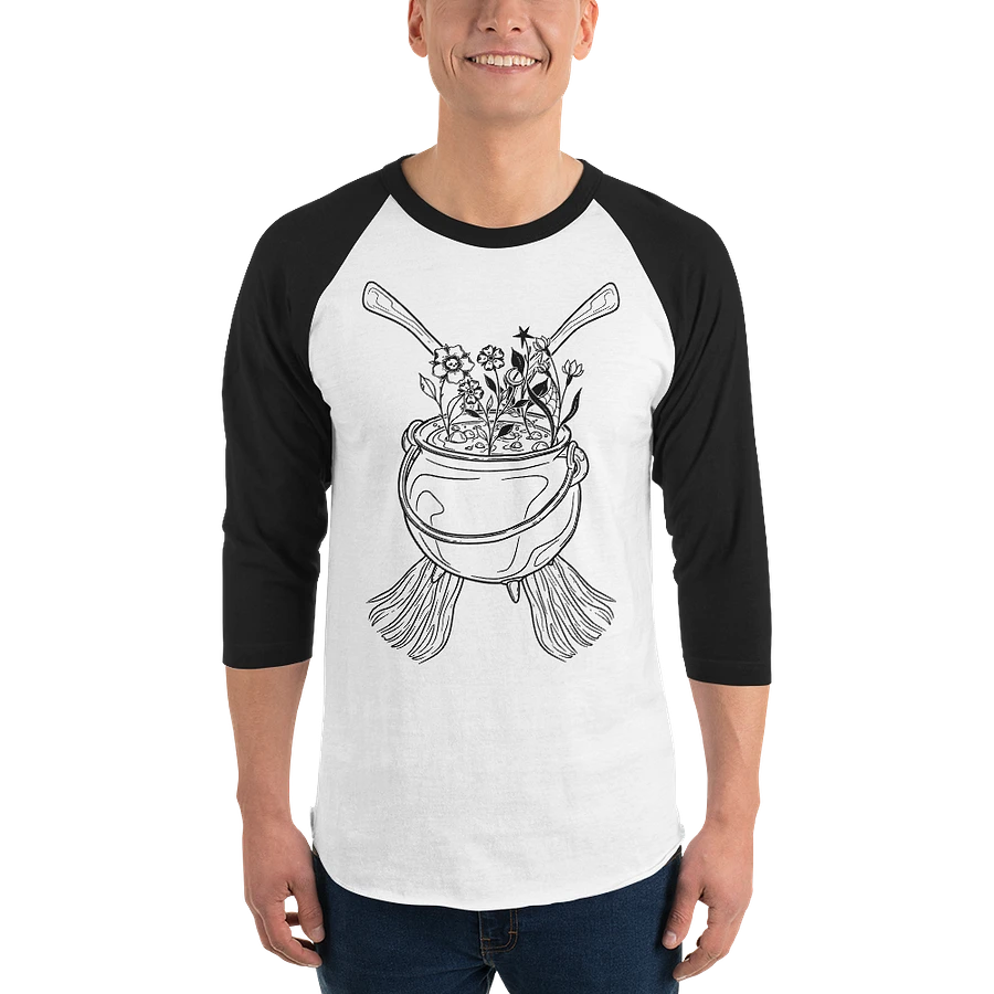 Henbane Coven Crest Fine Jersey Raglan Tee product image (33)