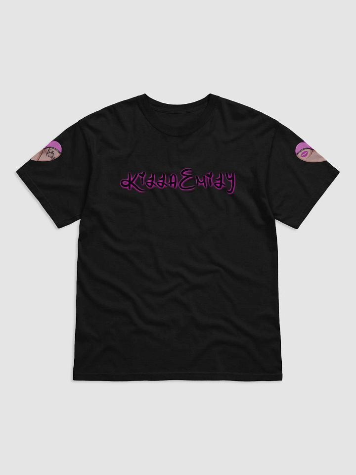 KILLA EMILY AUTOGRAPH TEE WITH PINK HEART BUTT SLEEVES product image (1)