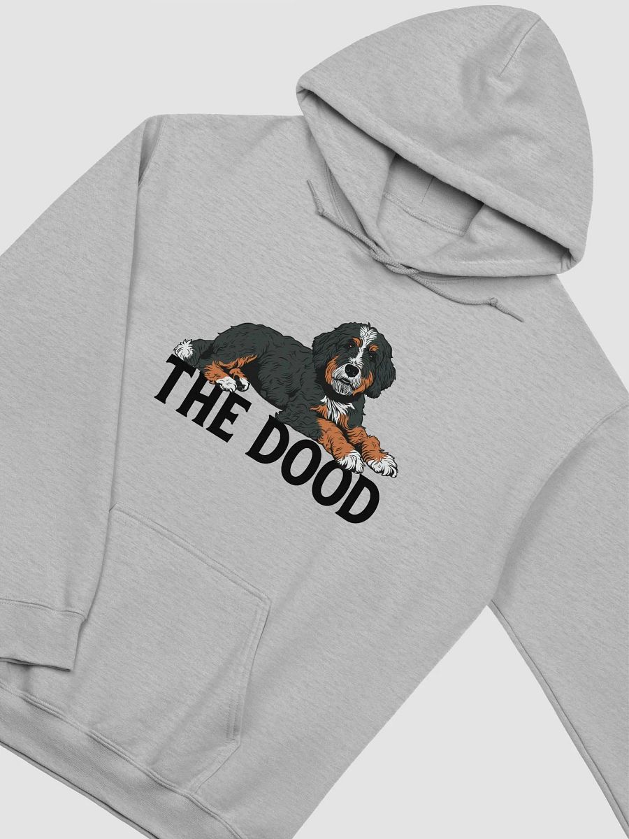 The Dood Hooded Sweatshirt of a Bernedoodle | Funny Hoodie for Golden Doodle, Labradoodle, and Bernedoodle Owners product image (27)