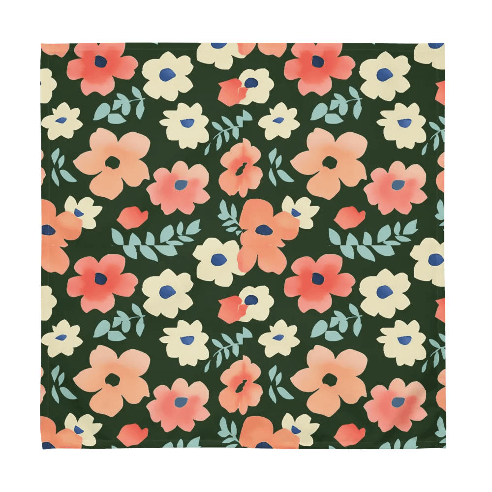 Floral Harmony Cloth Napkin Set (4) product image (2)
