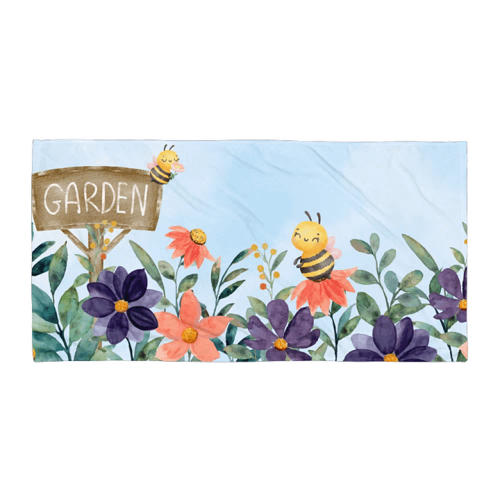 Whimsical Garden Bliss Towel product image (2)