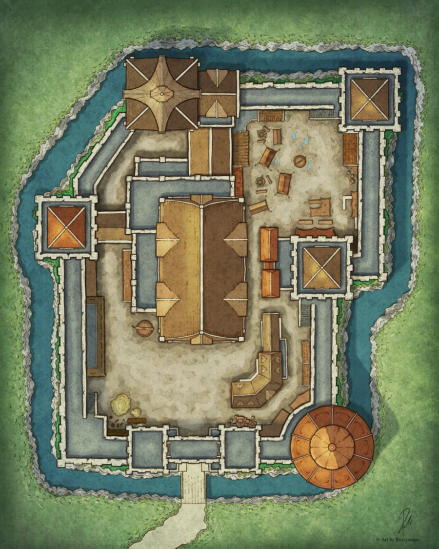 Silver Castle Battle Map product image (1)