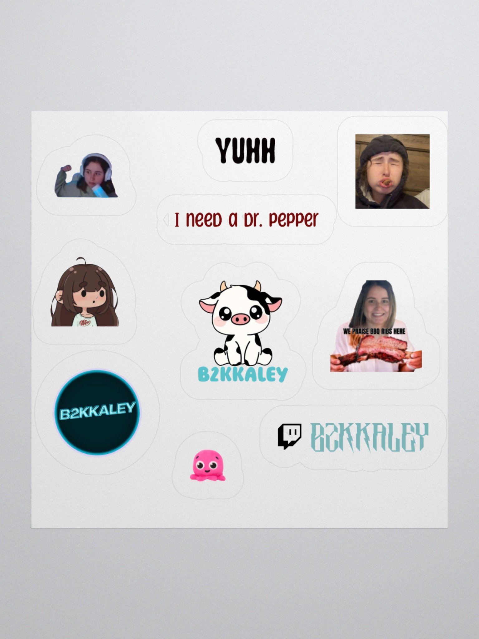 B2KKaley Stickers product image (1)