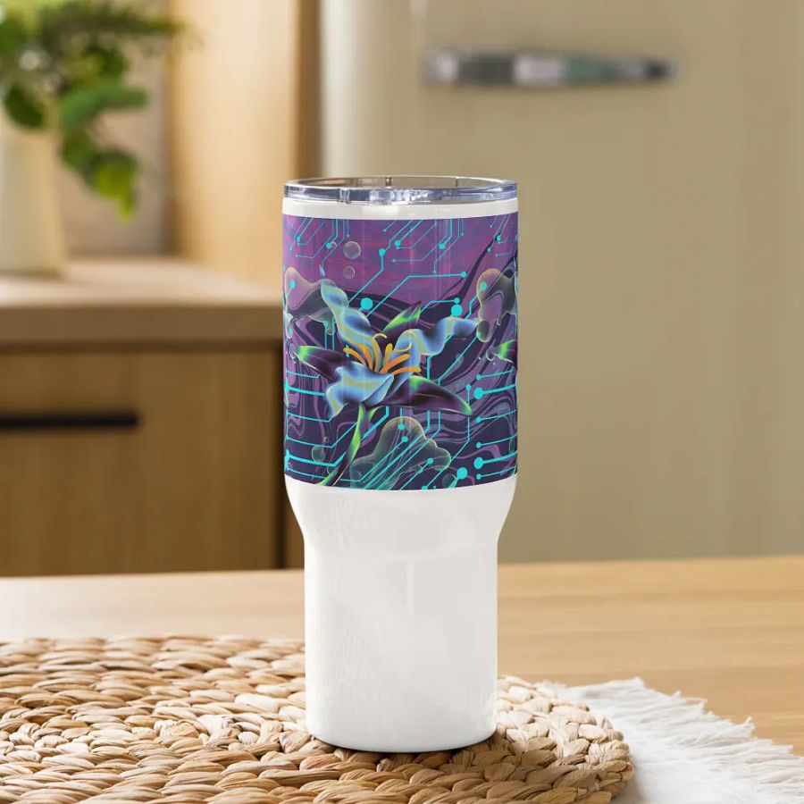 Purple mood insulated travel mug for the modern GnenZ ladies product image (9)