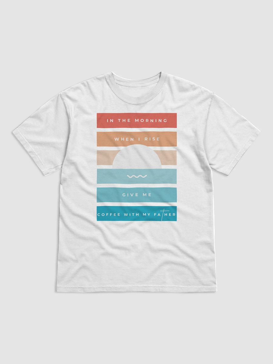 "Coffee With My Father" Sunrise Tee product image (1)