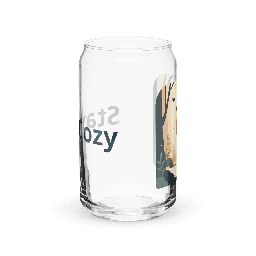 Cozy Forest Fox Glass product image (4)