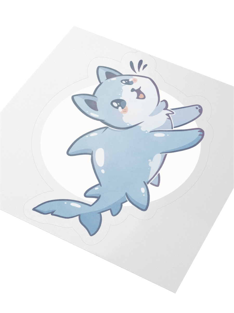 CATSHARK - White shark - Sticker product image (7)
