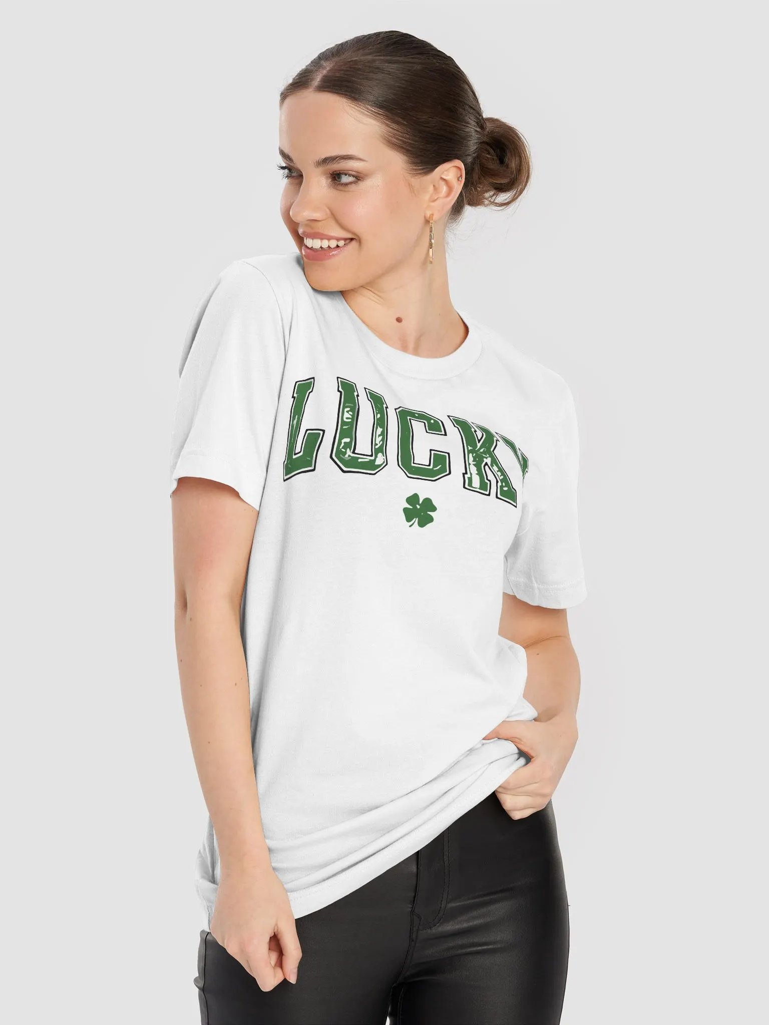 Abby Berner Lucky Clover St. Patrick’s Day Shirt product image (9)
