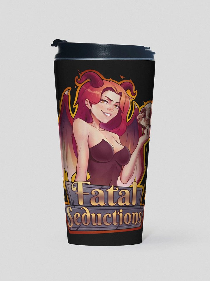 Affiliate Stainless Steel Travel Mug Black product image (1)