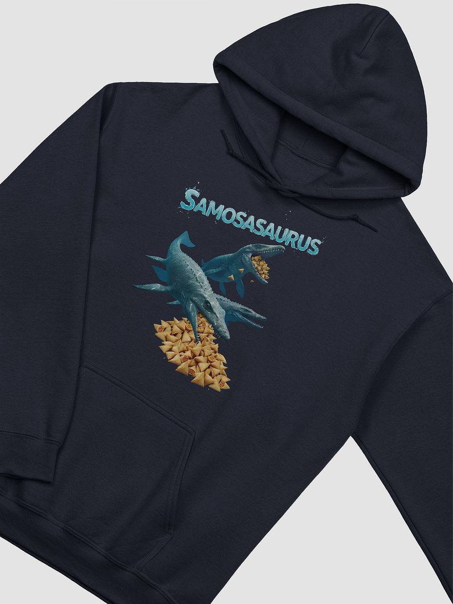 Samosasaurus - Mosasauraus and Samosa Funny Dinosaur Hoodie product image (2)