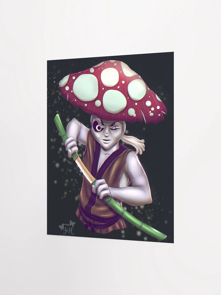 Samurai Kinoko - Art Print product image (2)