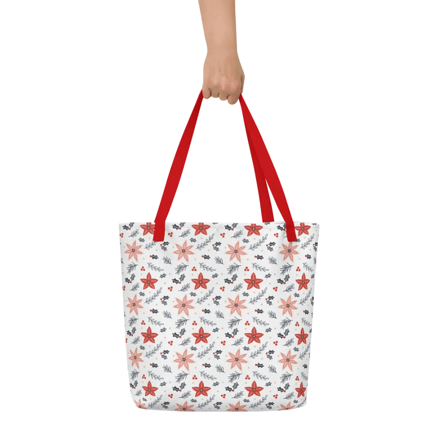 Christmas Floral Tote product image (6)