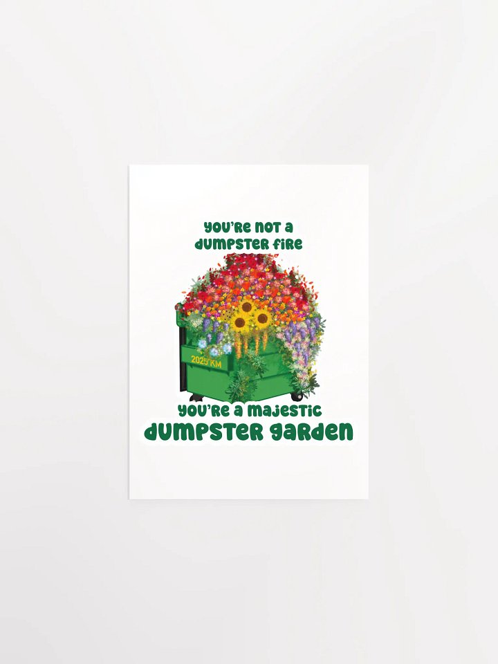 Dumpster Garden Print product image (3)