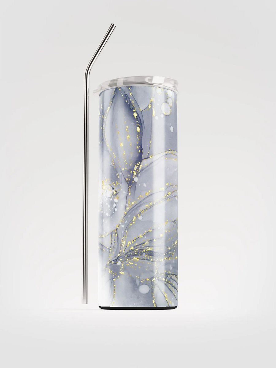 Ethereal Gold Swirl Stainless Steel Tumbler product image (1)