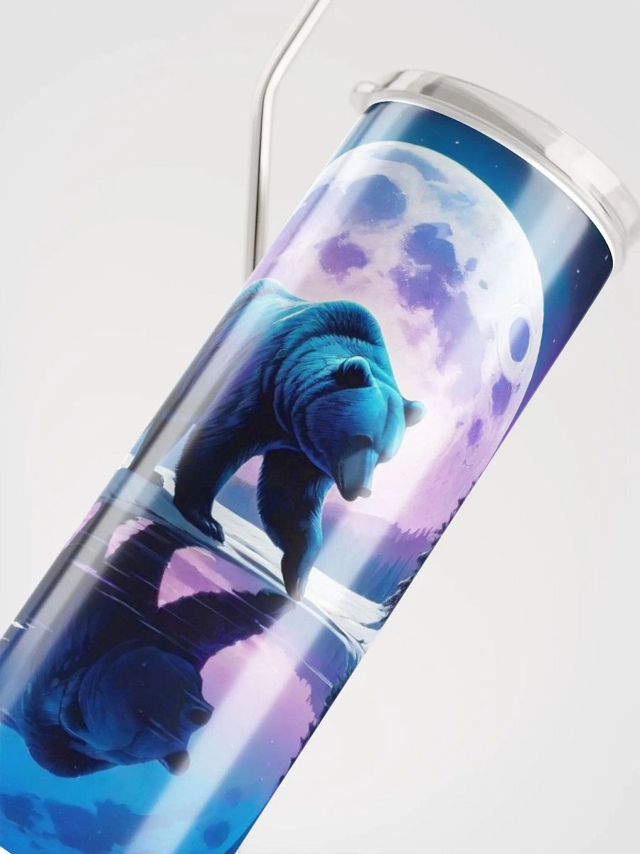 Stainess Steel Bear Reflection Tumbler product image (5)