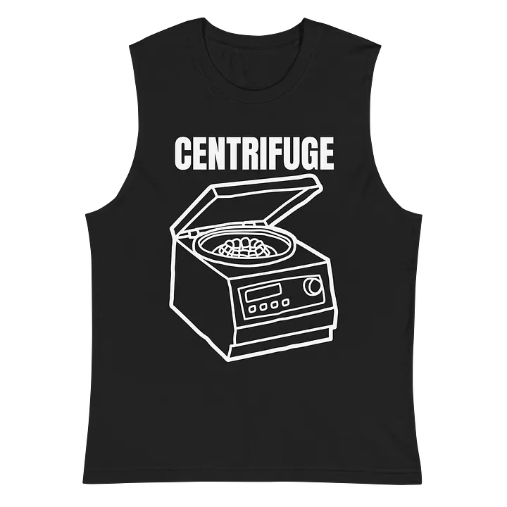 Vibrant Centrifuge Test Tube Spin Muscle Tank product image (2)