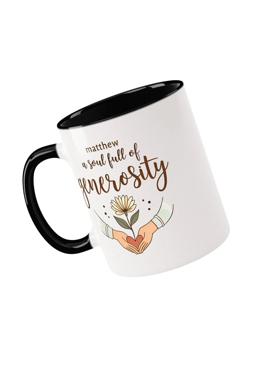 Matthew Mug: Celebrate Generosity and Strength with a Personalized Touch product image (3)