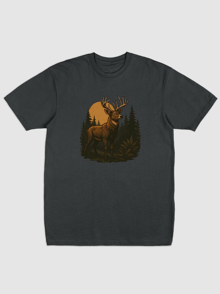 Rugged Deer Hunting Tee – Bold Antler Art for Outdoorsmen product image (1)