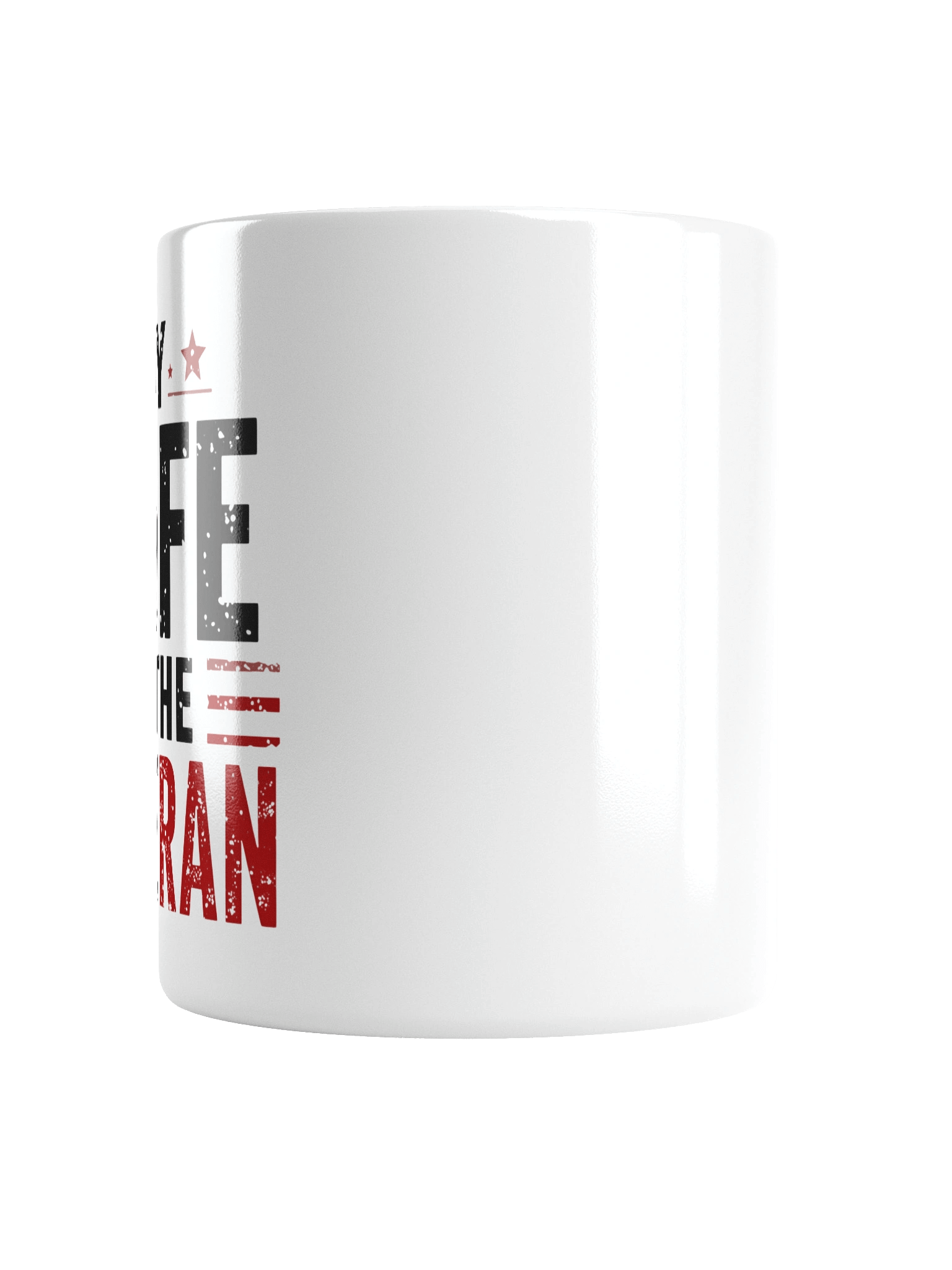 My Wife Is The Veteran Glossy Coffee Mug product image (6)