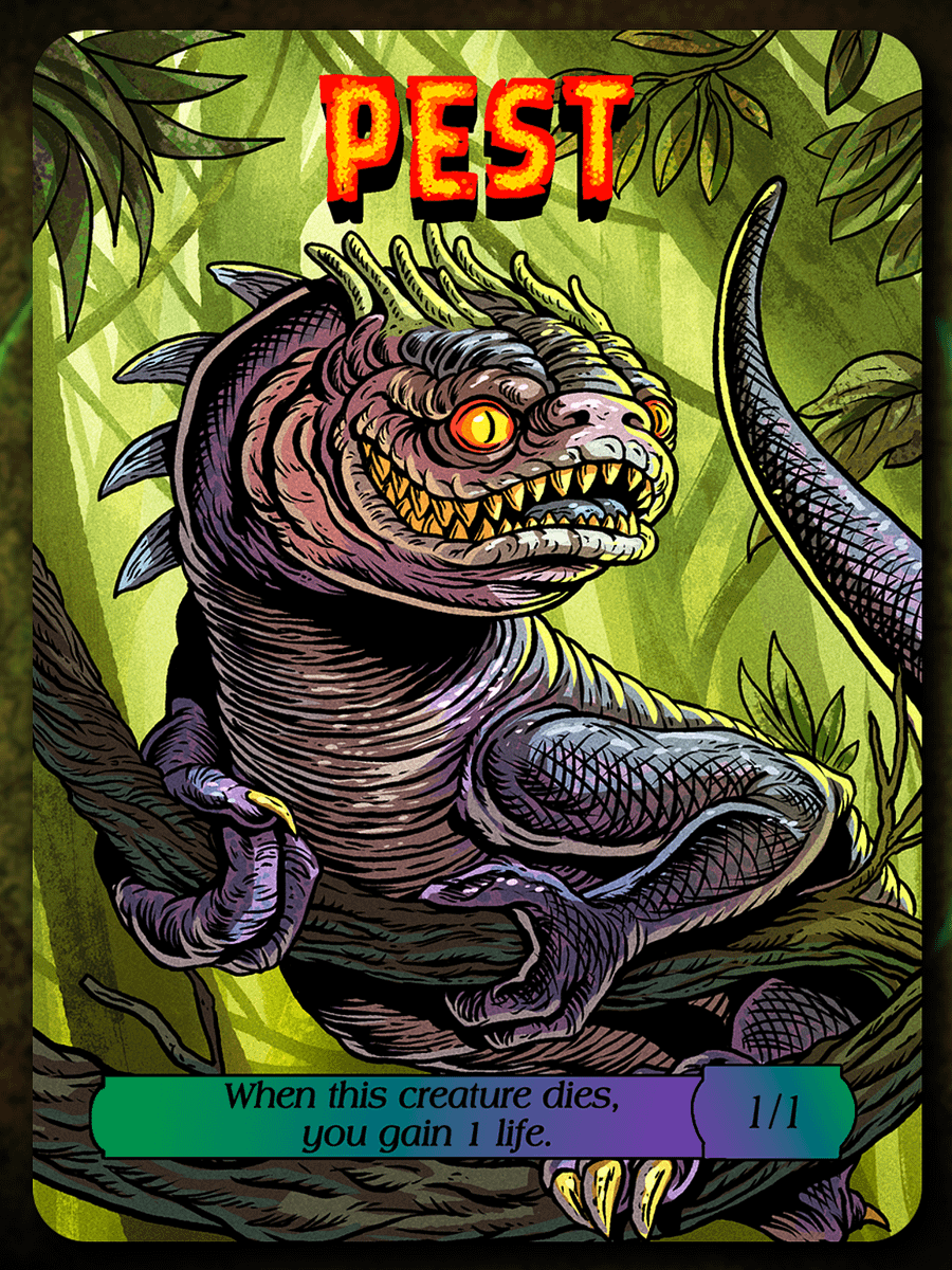 Pest 1/1 Full Art Token product image (1)
