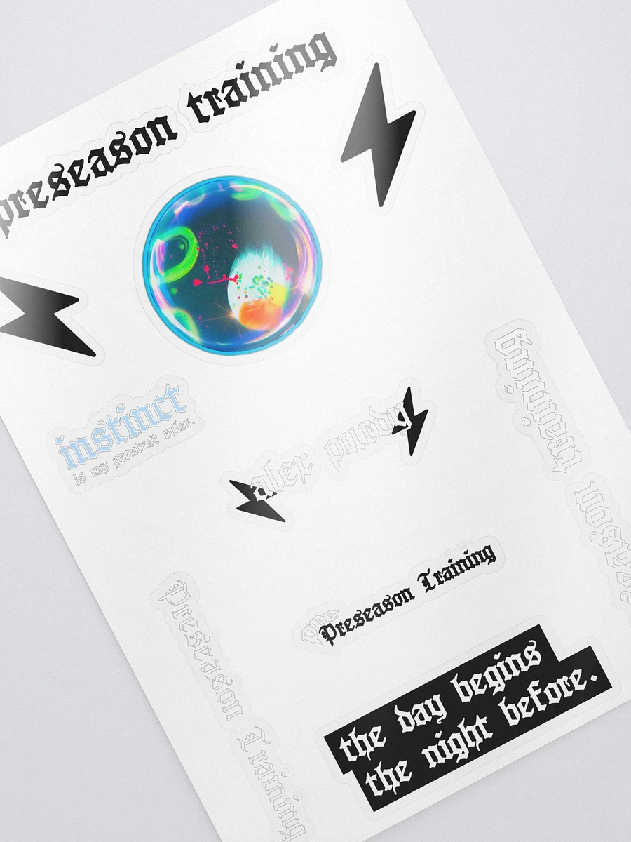 PRE Preseason Training Sticker Pack product image (2)