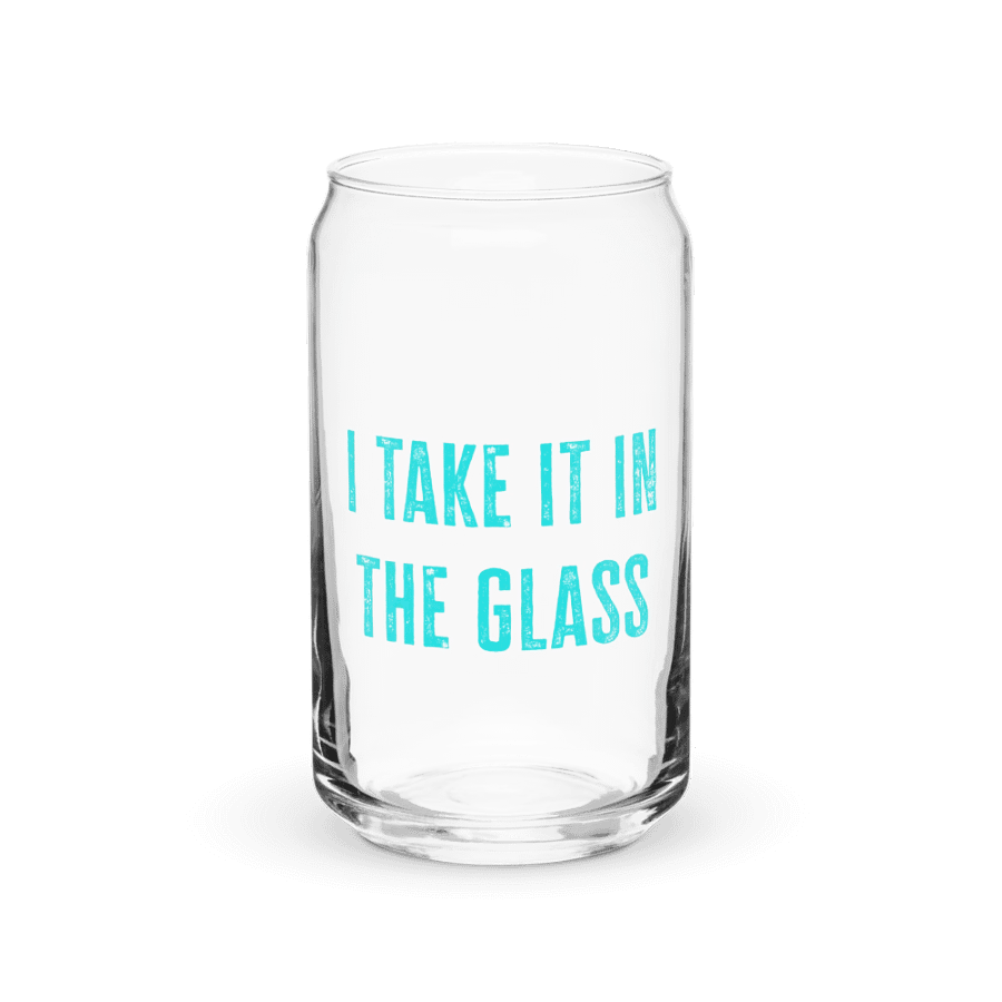 I Take it in the 16 oz Glass product image (2)