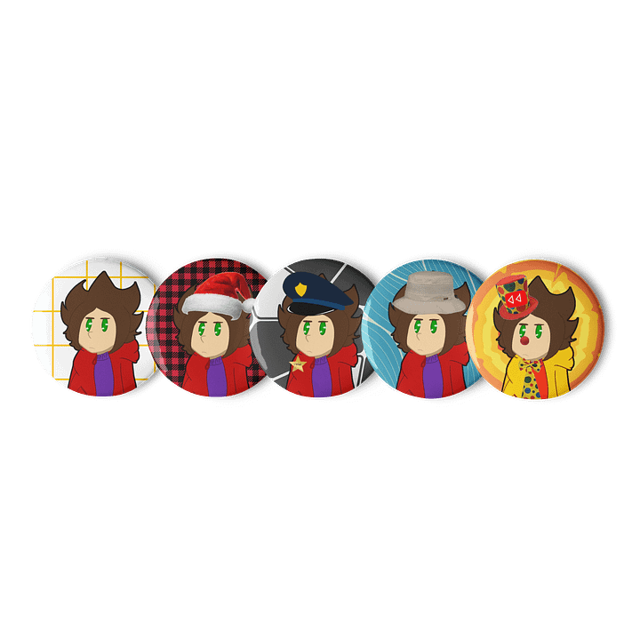 THE ASSYLUM: The Many Faces Of Tae Pin Set product image (1)