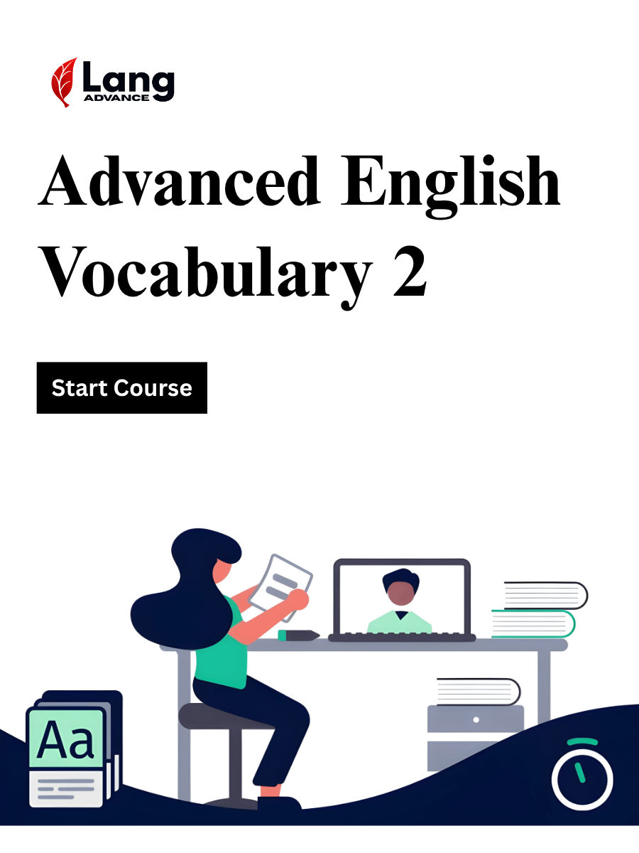 Advanced English Vocabulary 2 product image (1)