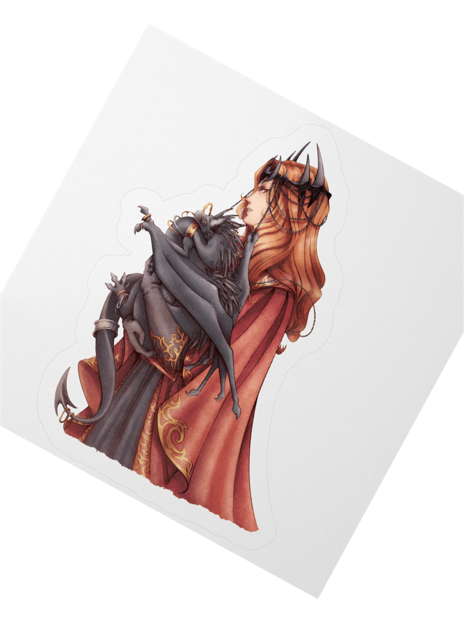 Mairon and The Dragon - sticker product image (6)