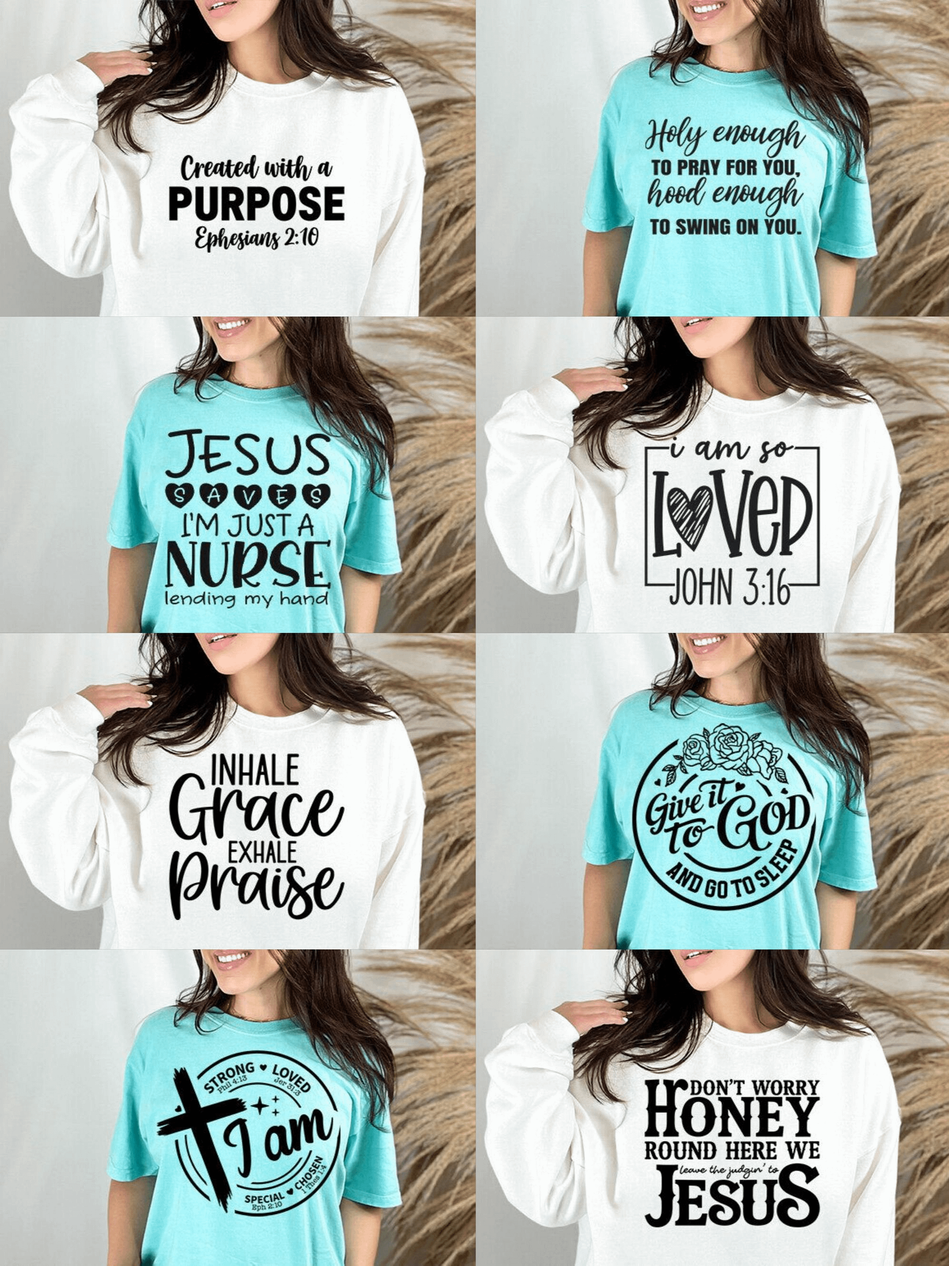 2300 Jesus Christian SVG PNG Bundle product image (3)