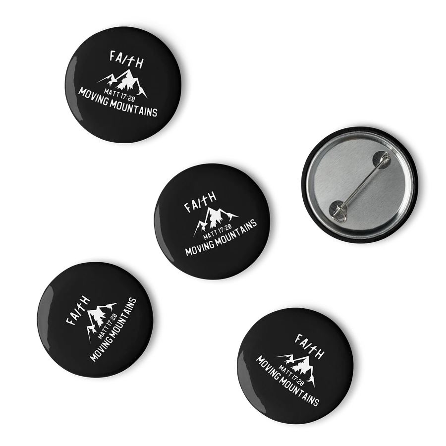 Faith Moving Mountains Pin Sets: Black product image (6)