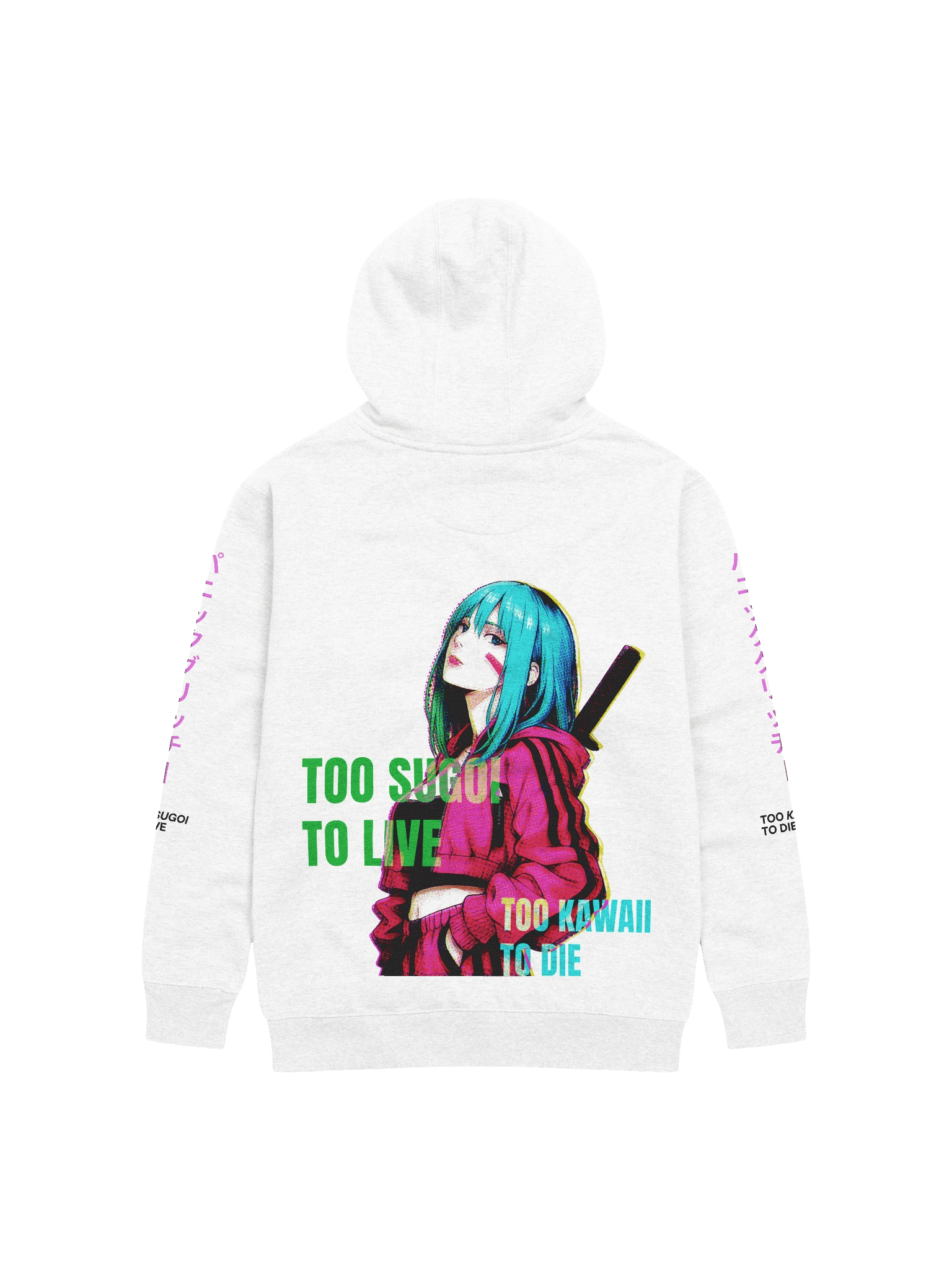 Too Sugoi/Too Kawaii Ohayo Samurai Hoodie product image (1)