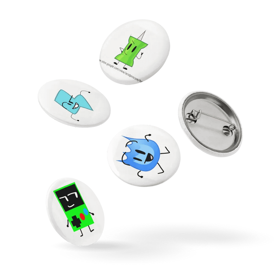Acid pin, bolty soul Firey, Gamebro and 7-ball pins. product image (9)